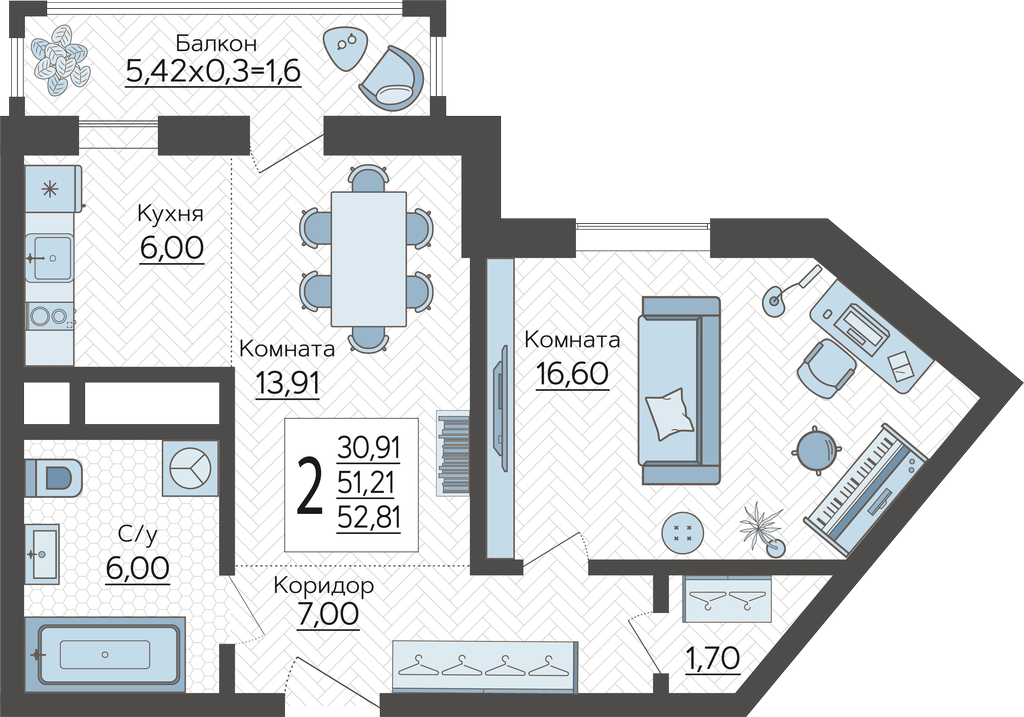 Планировка квартиры
