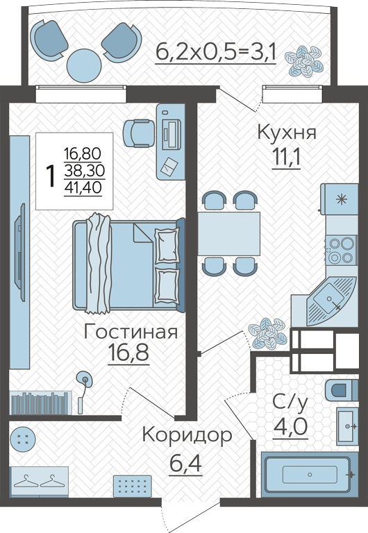 Планировка квартиры