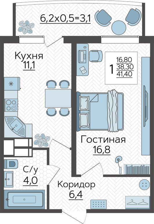 Планировка квартиры