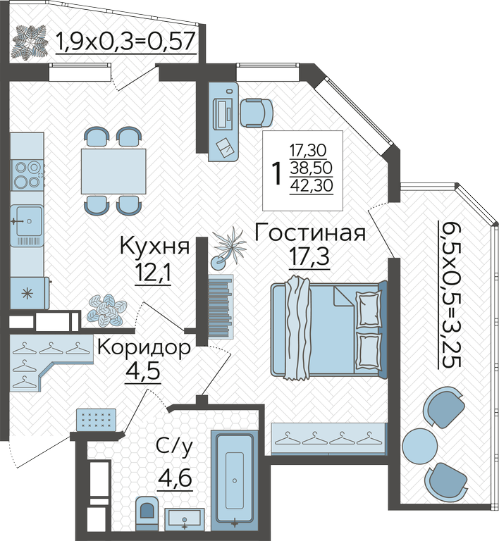 Планировка квартиры