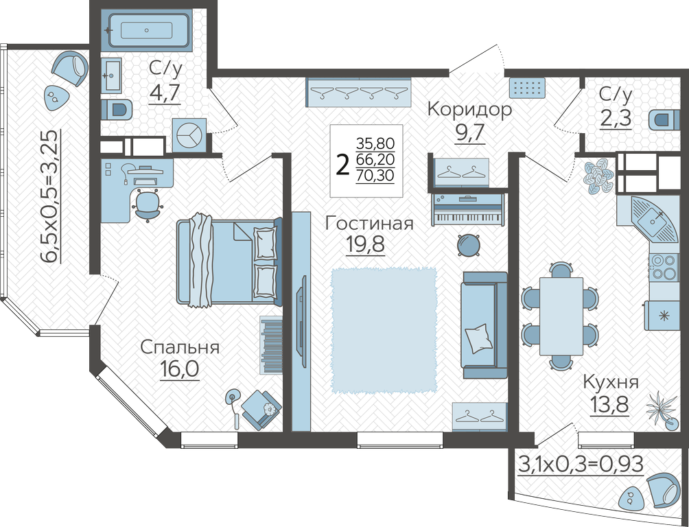 Планировка квартиры