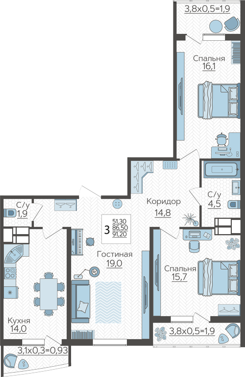 Планировка квартиры