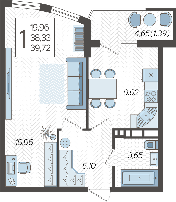 Планировка квартиры