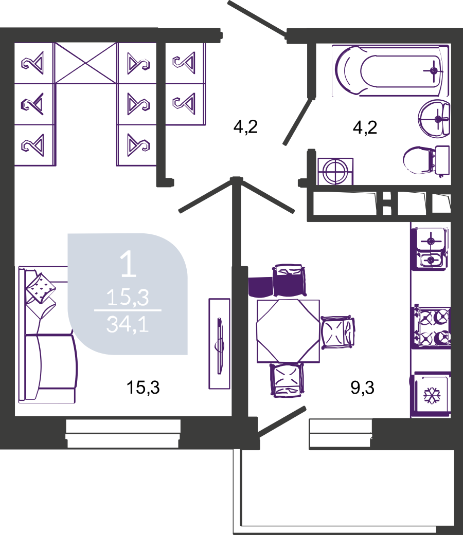 Планировка квартиры