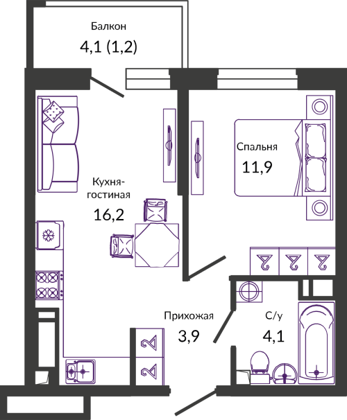 Планировка квартиры
