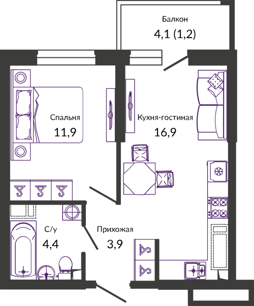 Планировка квартиры