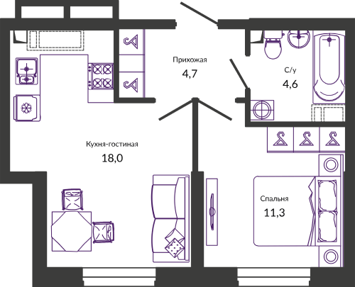 Планировка квартиры