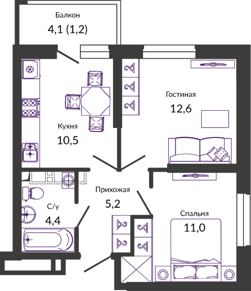 Планировка квартиры