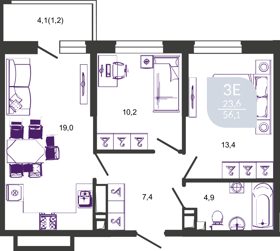 Планировка квартиры
