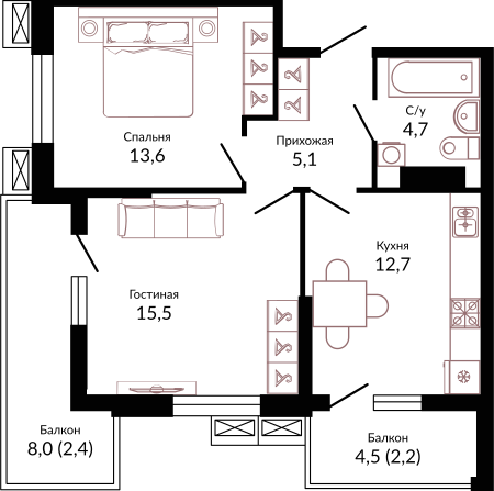 Планировка квартиры