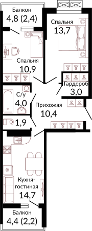 Планировка квартиры