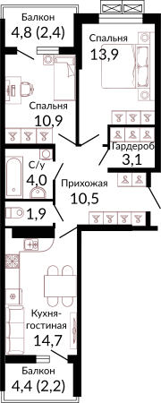 Планировка квартиры