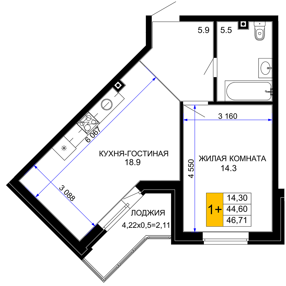 Планировка квартиры