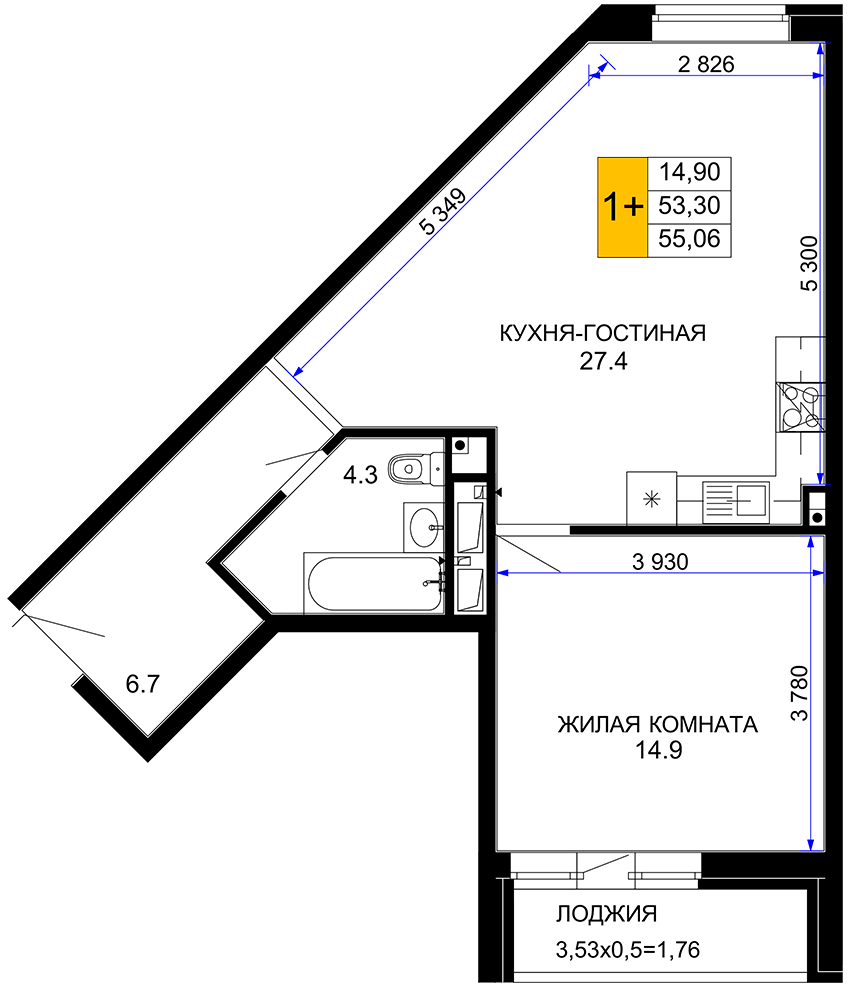 Планировка квартиры