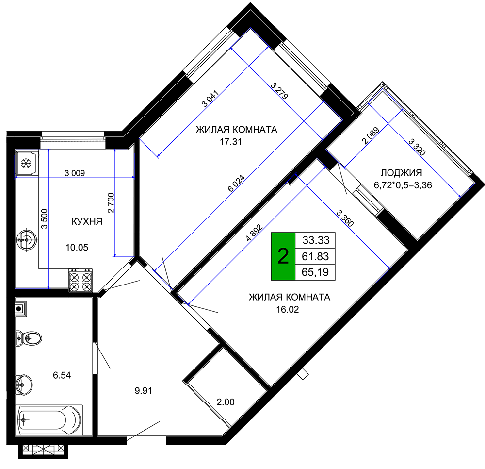 Планировка квартиры