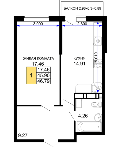 Планировка квартиры