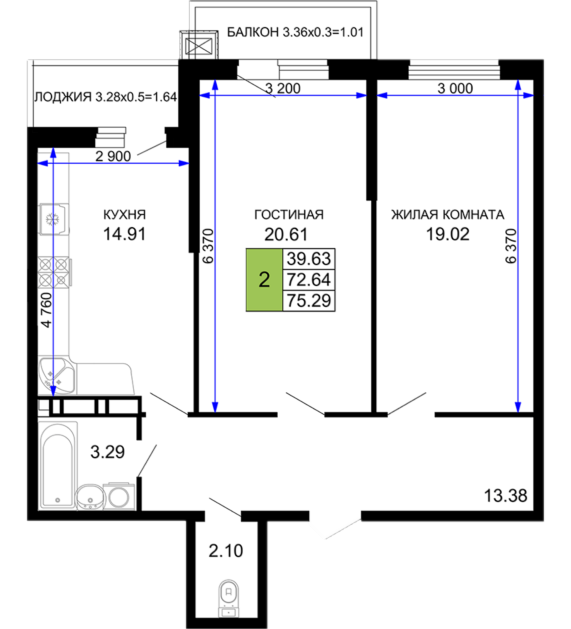 Планировка квартиры