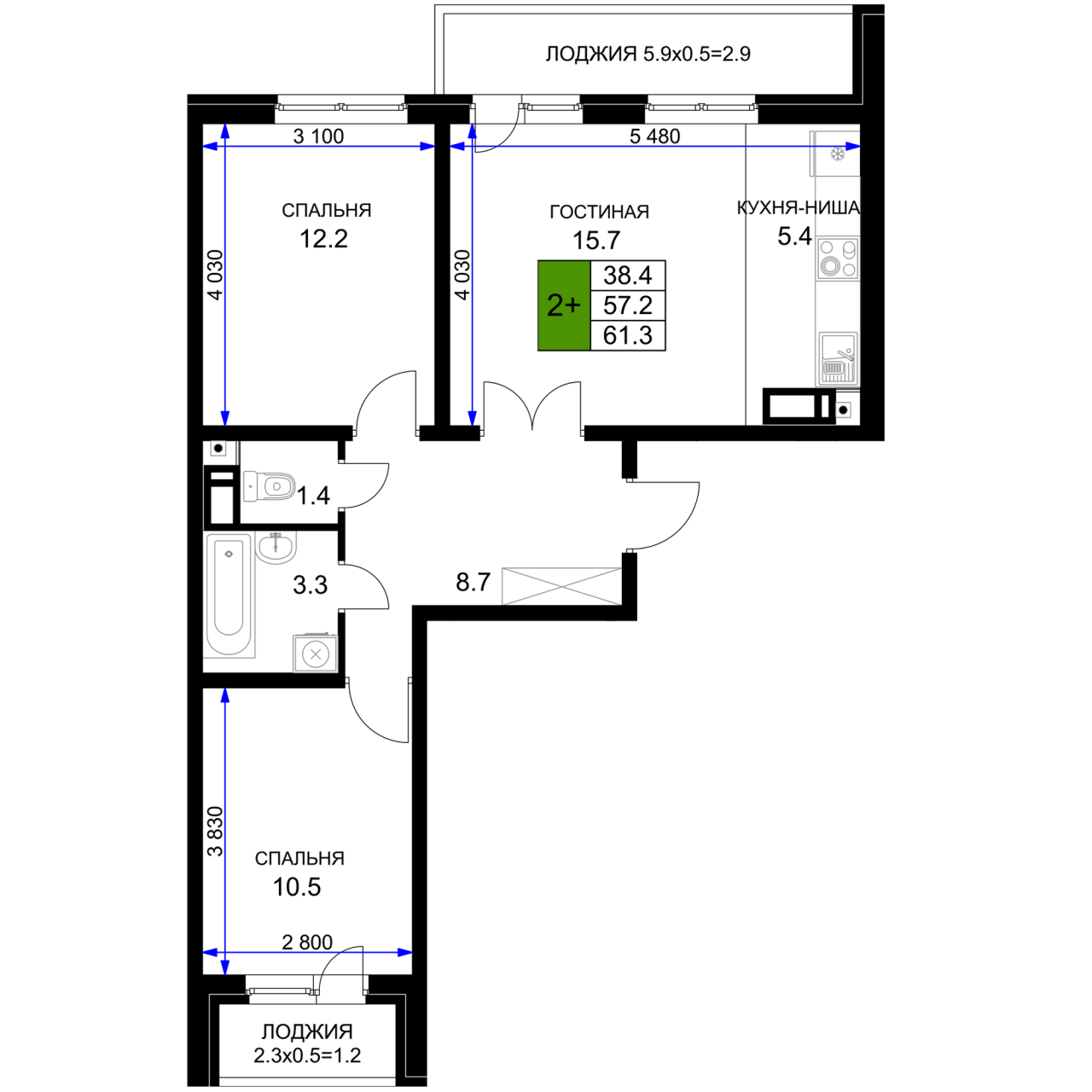 Планировка квартиры