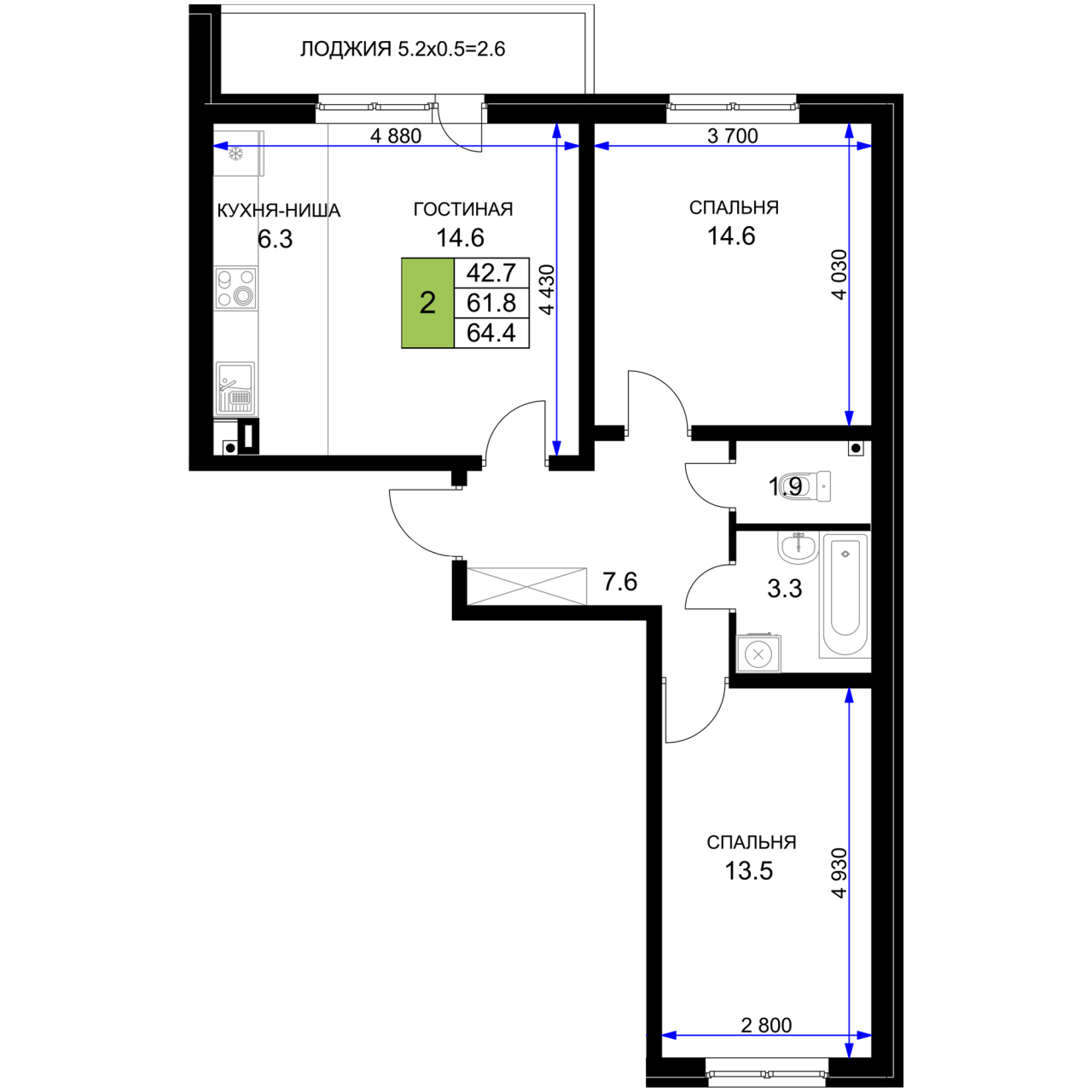 Планировка квартиры