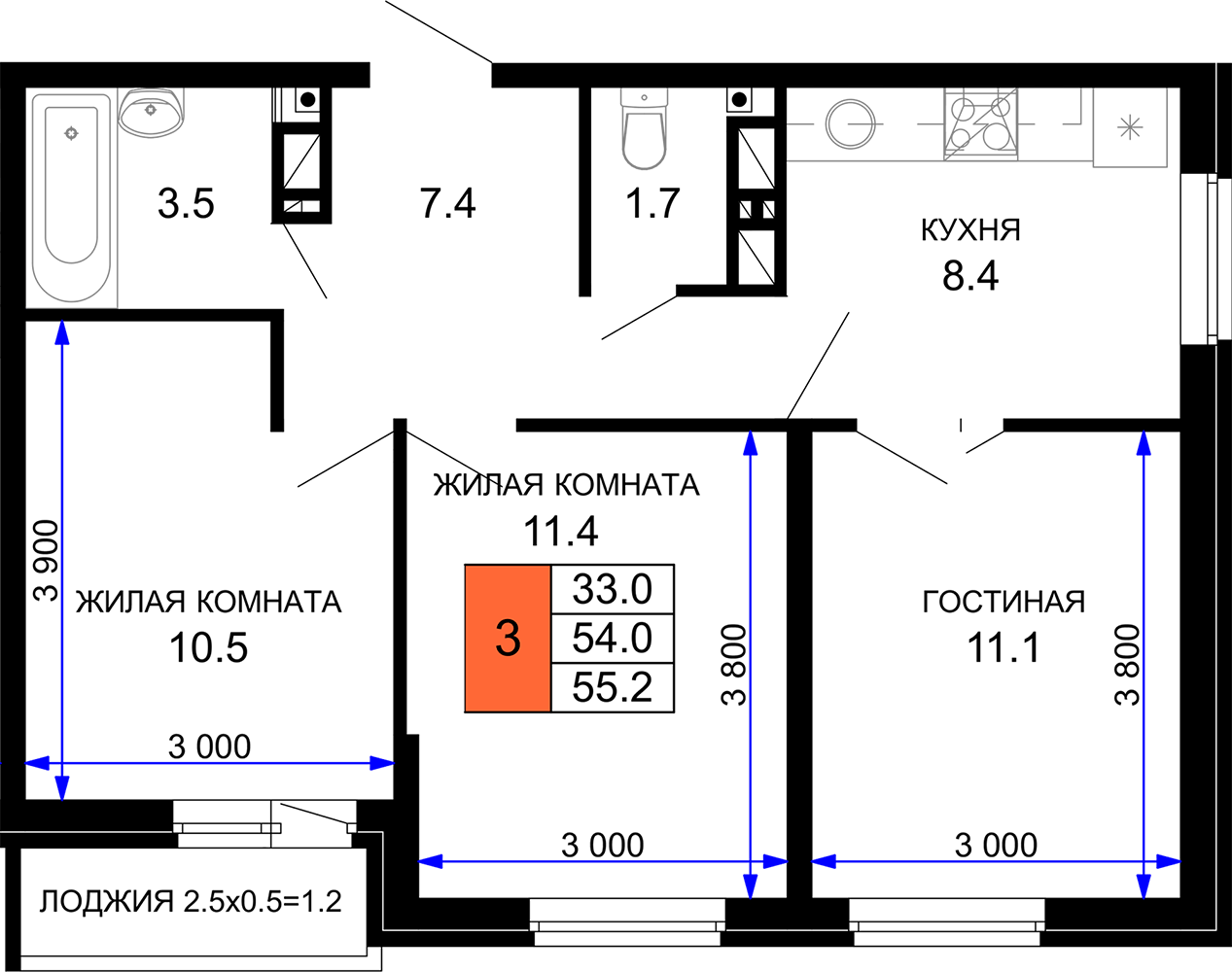 Планировка квартиры