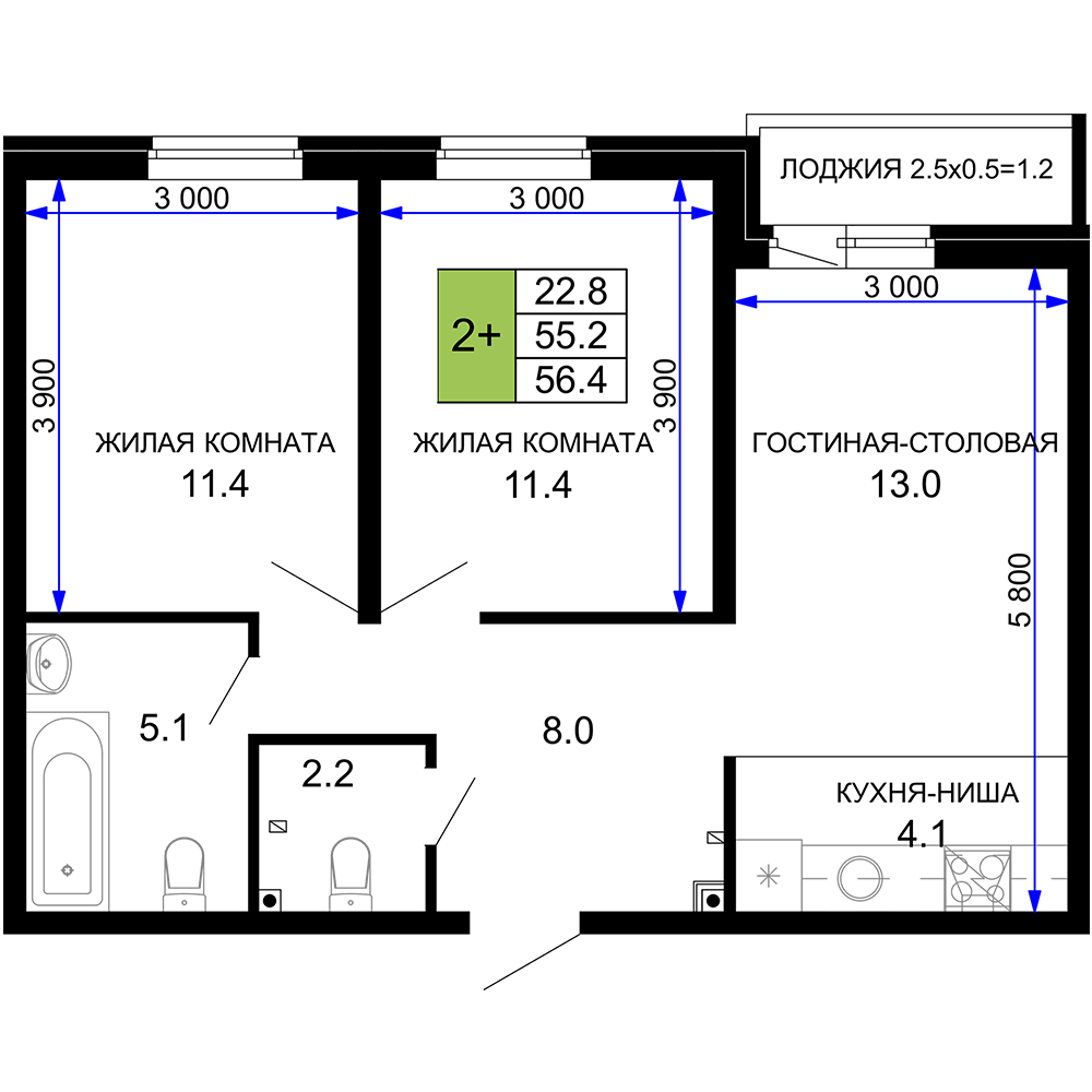 Планировка квартиры