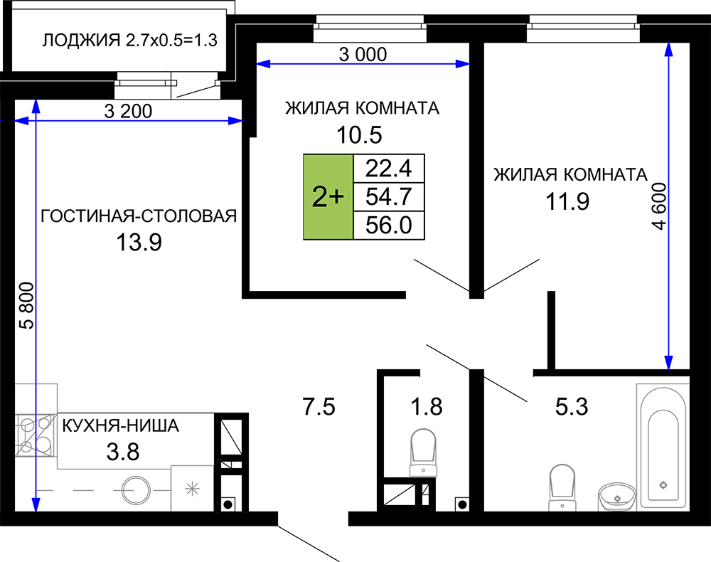 Планировка квартиры