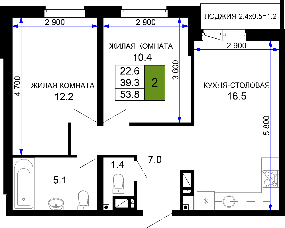 Планировка квартиры
