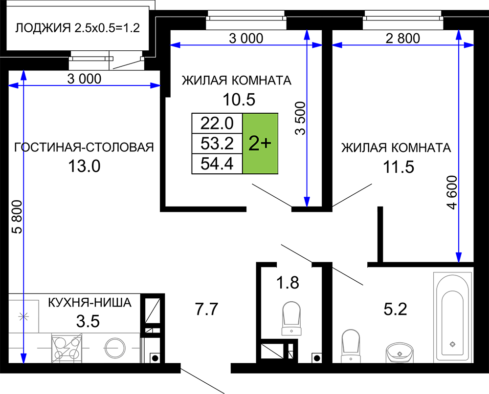Планировка квартиры