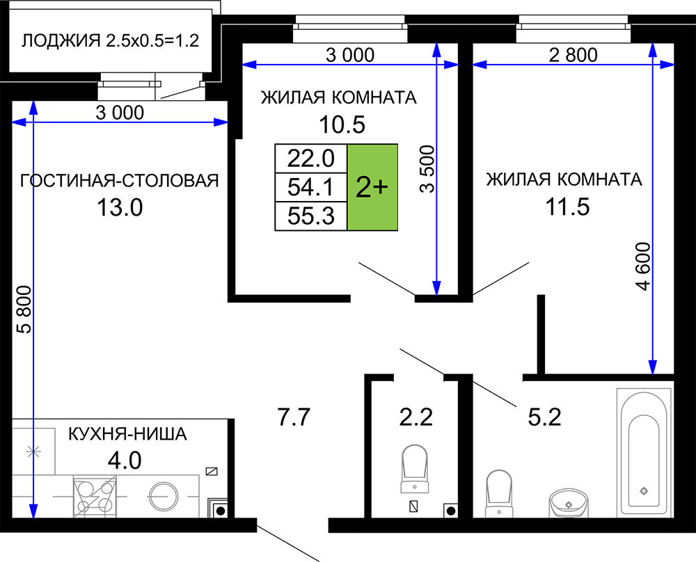 Планировка квартиры