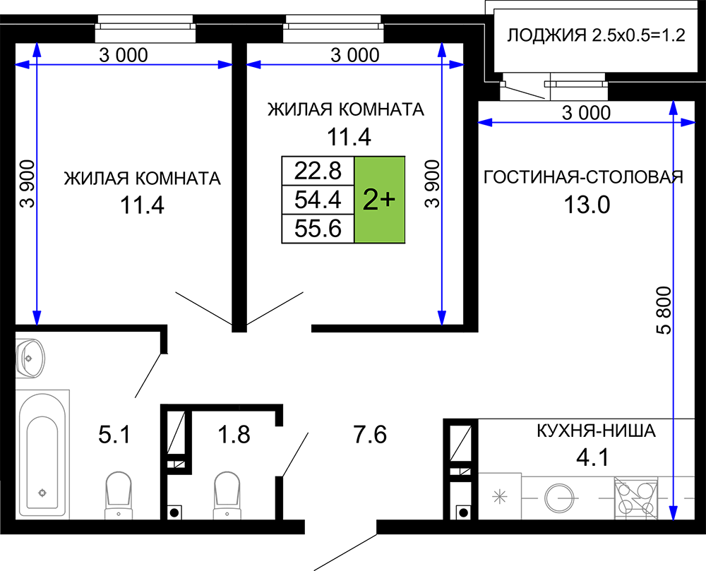 Планировка квартиры