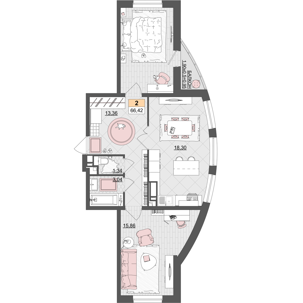 Планировка квартиры