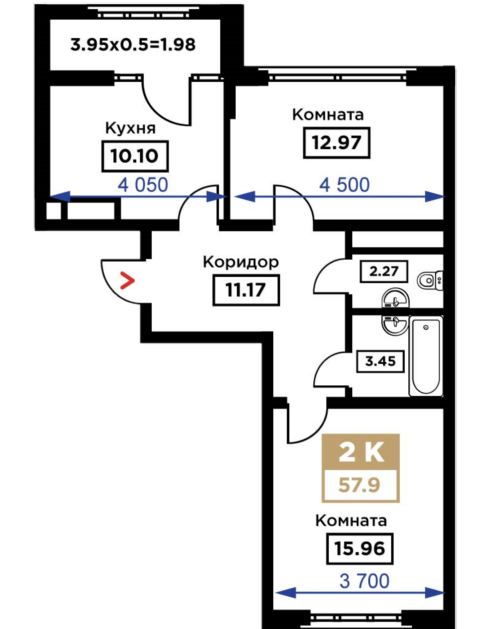 Планировка квартиры
