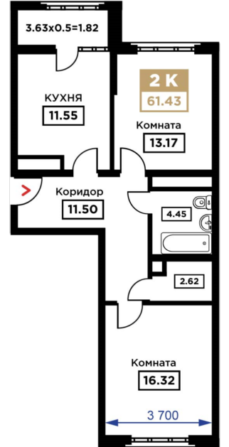 Планировка квартиры