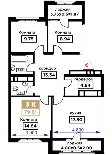 Планировка квартиры