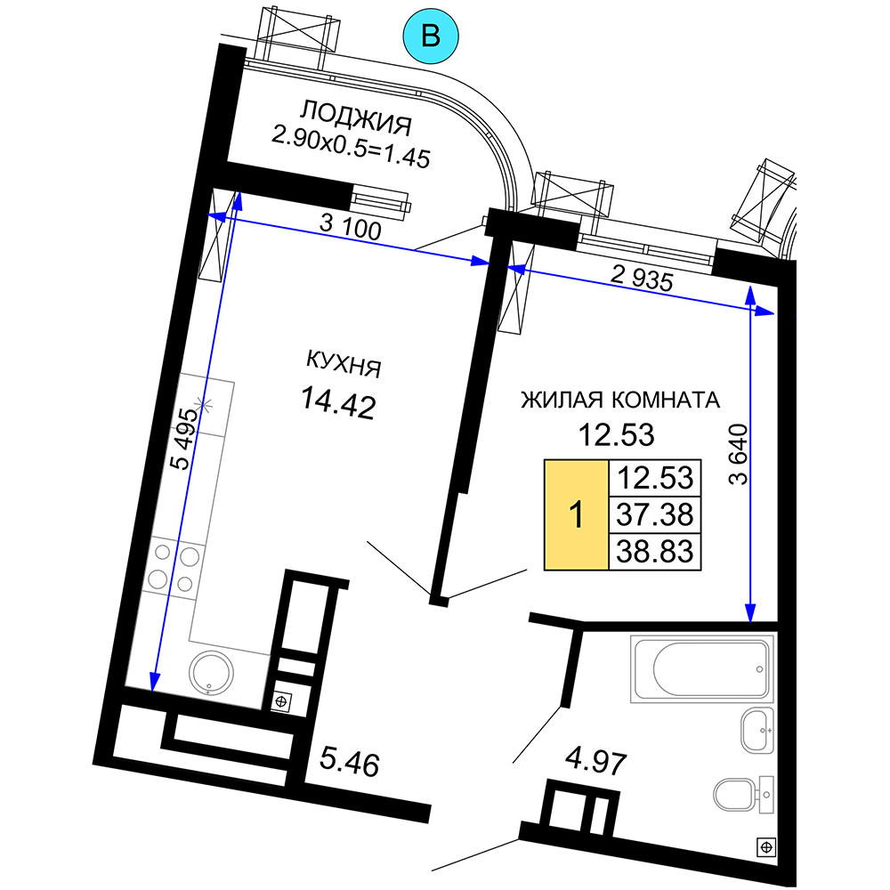 Планировка квартиры