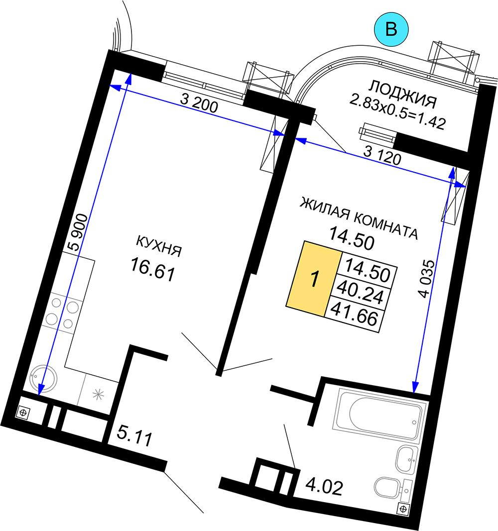 Планировка квартиры