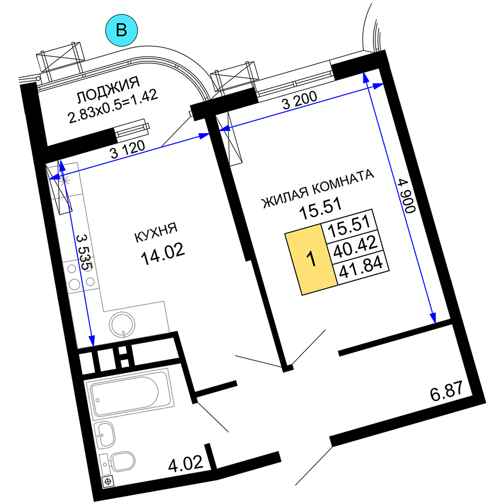 Планировка квартиры