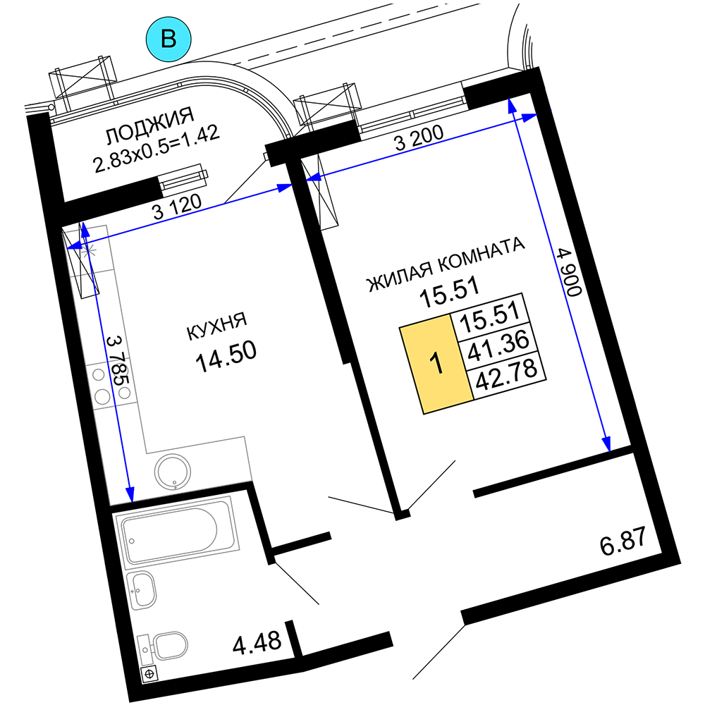 Планировка квартиры