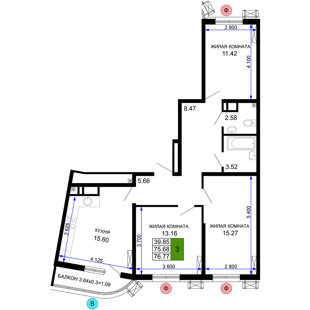 Планировка квартиры