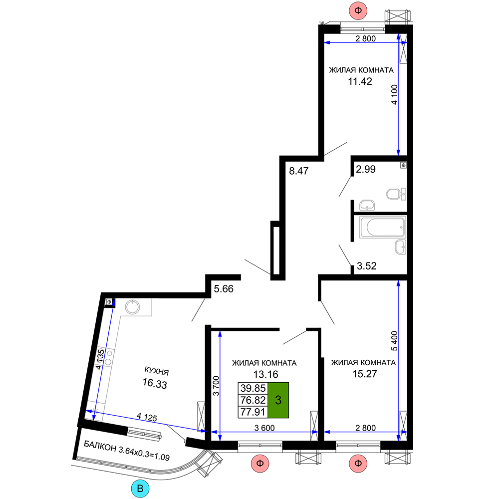 Планировка квартиры