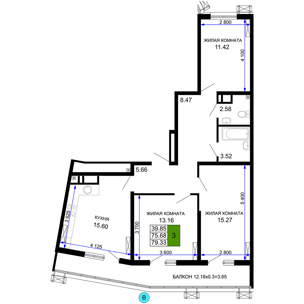 Планировка квартиры