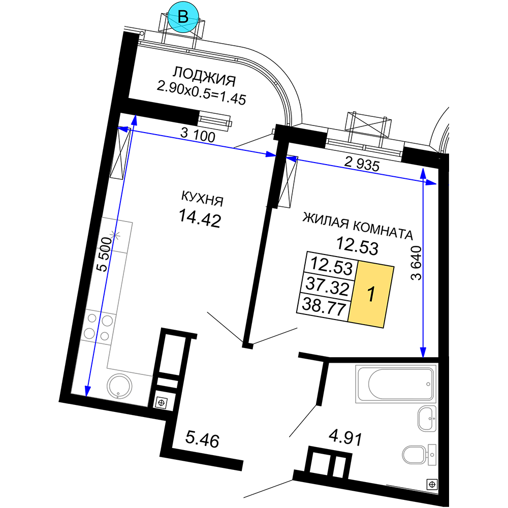 Планировка квартиры