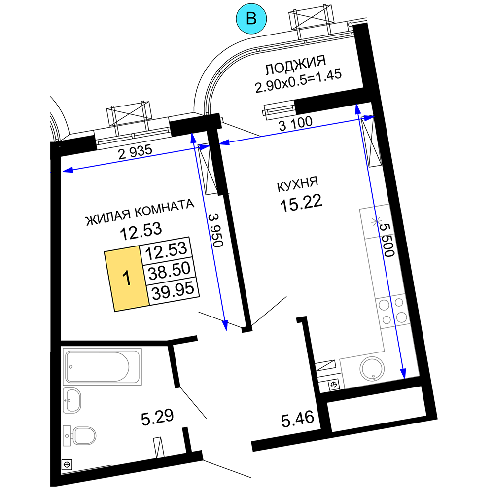 Планировка квартиры