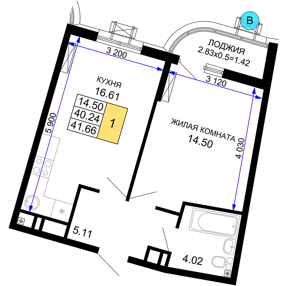 Планировка квартиры