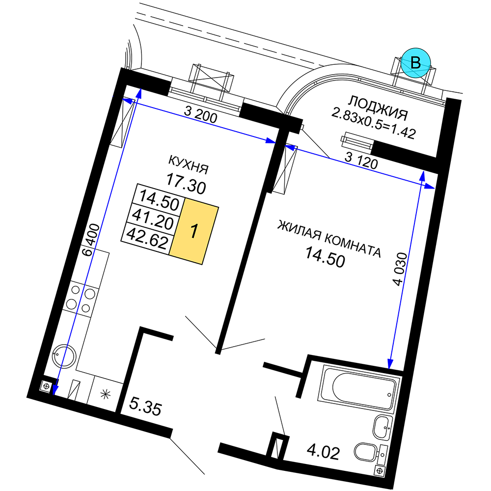 Планировка квартиры