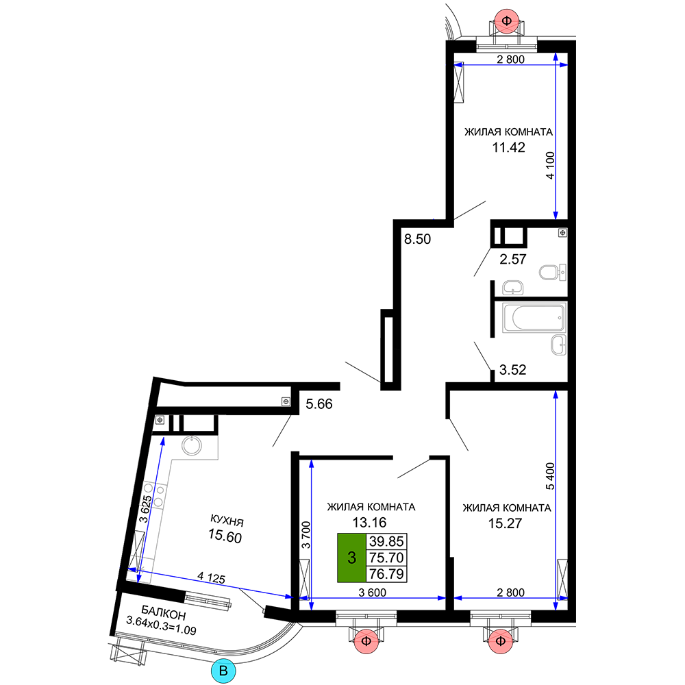 Планировка квартиры