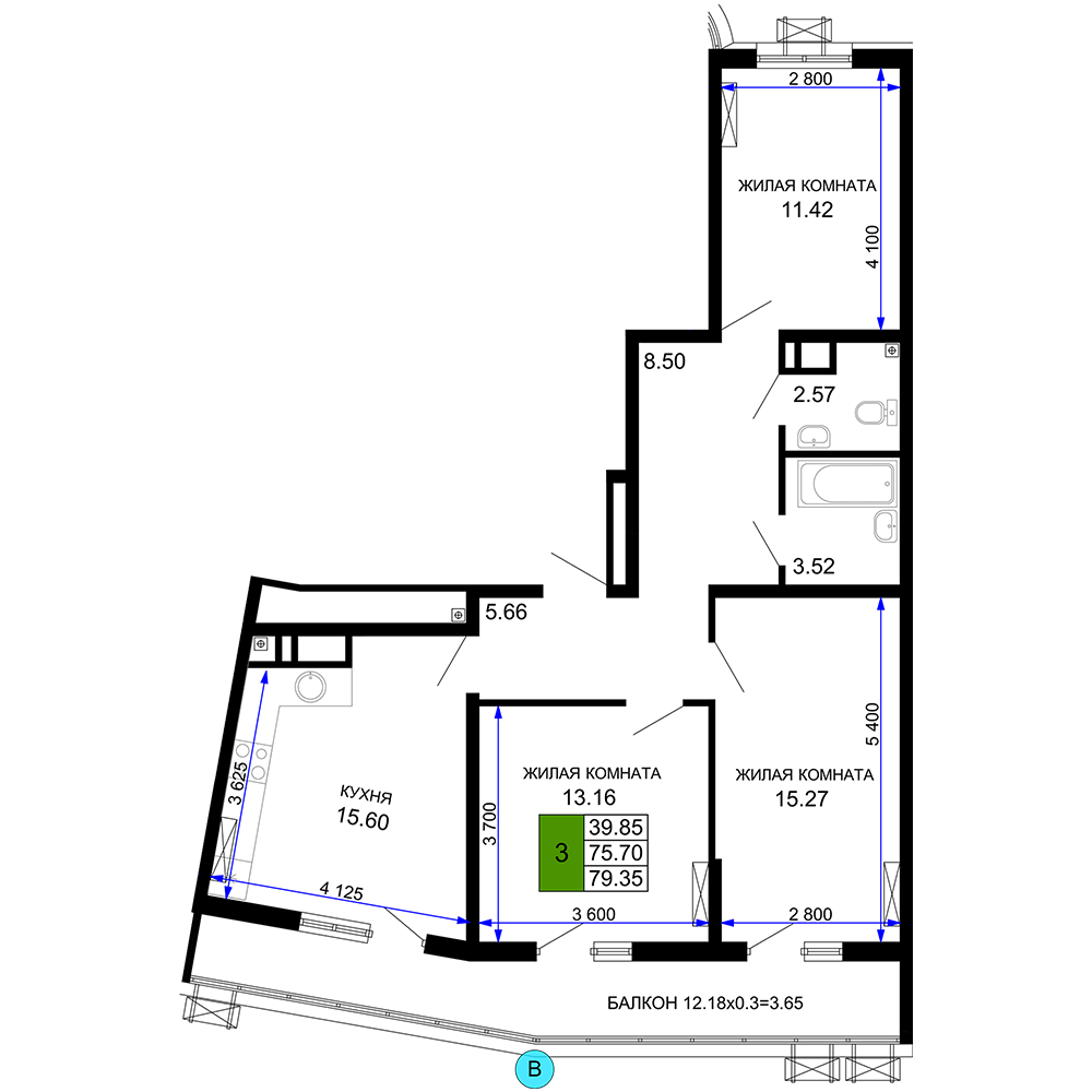 Планировка квартиры