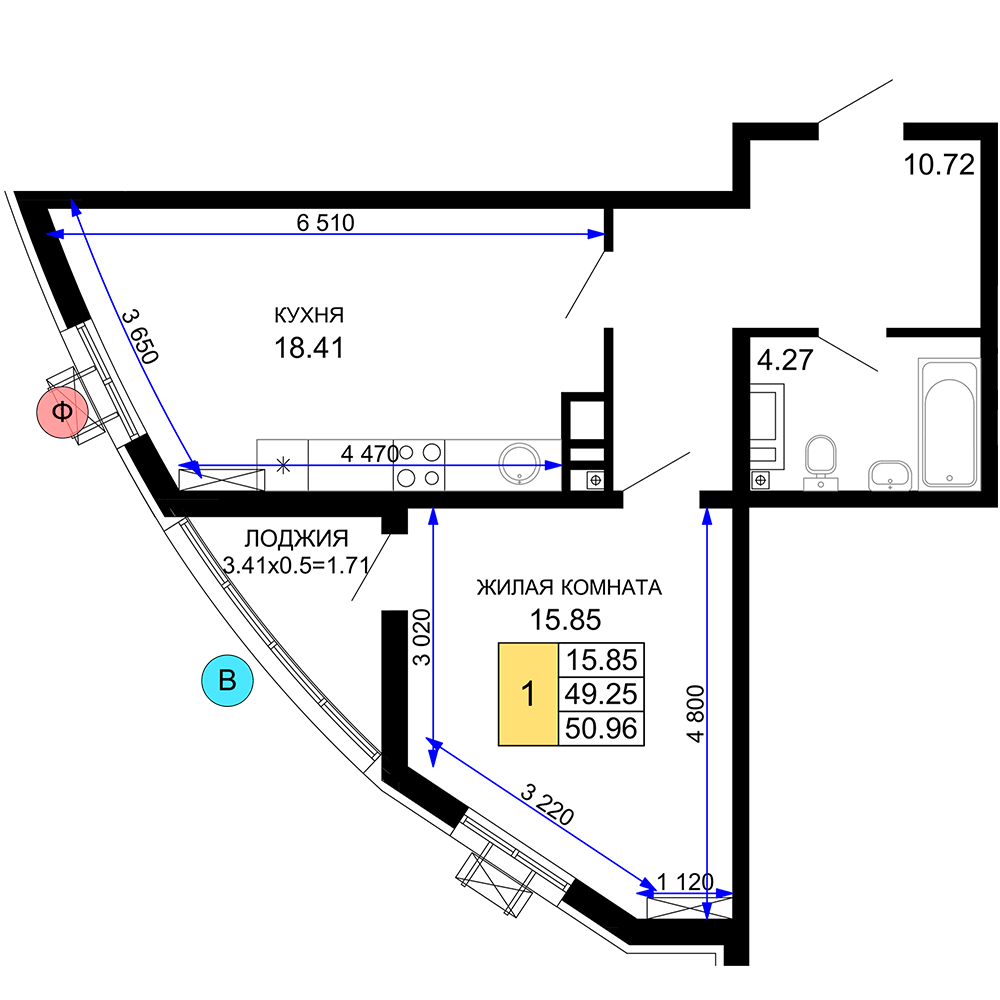 Планировка квартиры