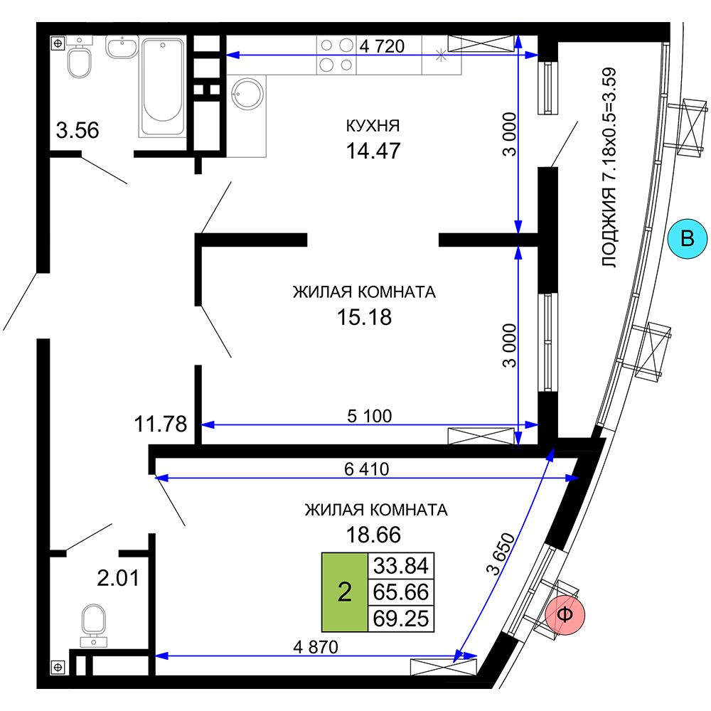 Планировка квартиры