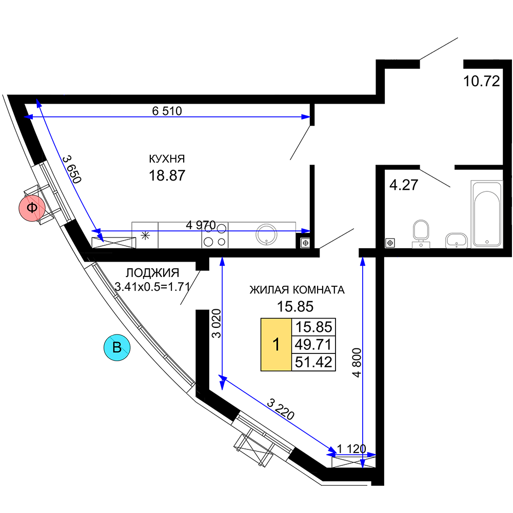 Планировка квартиры